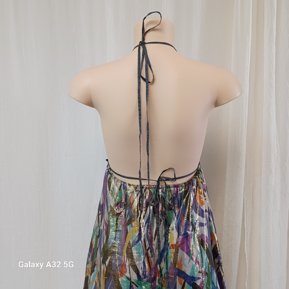 Meghan Los Angeles Women Size 6  Multicolor Abstract Dress - Picture 10 of 15
